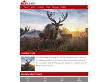 Tablet Screenshot of hkredleaf.com